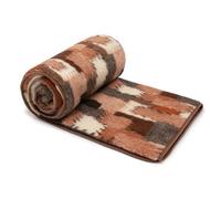 Best Wool Couverture Laine Merinos 220x200 cm - Couverture Mouton Chaude - 100% Laine Merinos - Grande et Moelleuse - Poids 500g/m2 - Matériau Respirant