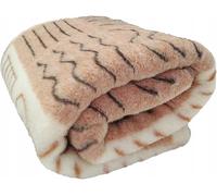 Best Wool Couverture Laine Merinos 220x200 cm - Couverture Mouton Chaude - 100% Laine Merinos - Grande et Moelleuse - Poids 500g/m2 - Matériau Respirant