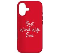 Best Work Wife Ever Funny Coworker Office Bestie Work Wife Coque pour iPhone 17