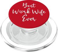 Best Work Wife Ever Funny Coworker Office Bestie Work Wife PopSockets PopGrip pour MagSafe
