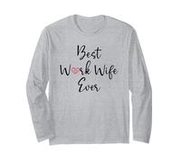 Best Work Wife Ever Funny Office Coworker Bestie Work Wife Manche Longue