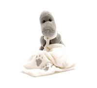 best years original by design BY4213 - Doudou Bébé Dinosaure avec Doudou - Gris