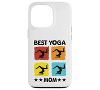 Best Yoga Mom Yoga Méditation Namaste Bouddhisme Chakra Coque pour iPhone 13 Pro