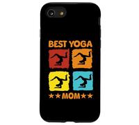 Best Yoga Mom Yoga Méditation Namaste Bouddhisme Chakra Coque pour iPhone SE (2020) / 7/8