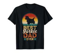 Best Yorkie Dad Ever, Father's Day, Yorkshire Terrier Daddy T-Shirt