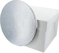 Best ZOIKOM 12''Boite Gateau et Support Gateau pour Transporter Des Gâteaux Avec Couvercles (Pack of 1, 12IN)