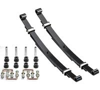 BestAccess EZGO TXT Ressort à lame arrière | Chariot de golf robuste à 4 feuilles coniques pour chariot de golf EZGO TXT à partir de 1994, remplace OEM # 70506-G01, 70505-G01, 74135-G01, 74207-G01