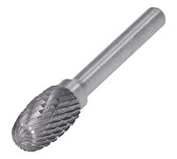 BestAlice Fraise Rotative en Carbure de Tungstène, Lime Rotative en Carbure, Lime en Métal, Mèches de Meuleuse, Lime en Carbure à Double Coupe, Fraises de Coupe pour Chanfreinage et ébavurage