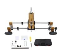BestAlice Kit D'ouverture de Trou de Serrure de Porte, Kit D'installation de Serrure de Porte, Mortaiseuse de Serrure pour Portes en Bois, Gabarit de Mortaiseuse pour Machine à Mortaiser avec