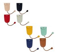 BestAlice MSUIINT 4PCS Étui à Clés de Voiture, Étui à Clés Personnalisé, Étui à Clés Extractible Mignon, Mini Sac à Main Créatif, Clés de Voiture, Étui à Clés de Voiture Mignon de(Multicolore)