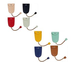 BestAlice MSUIINT 4PCS Étui à Clés de Voiture, Étui à Clés Personnalisé, Étui à Clés Extractible Mignon, Mini Sac à Main Créatif, Clés de Voiture, Étui à Clés de Voiture Mignon de(Multicolore)