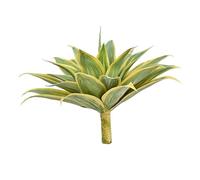BestAlice Plantes Succulentes D'agave Artificielles, Fausse Plante Succulente D'agave, Plante de Verdure Simulée, Plante Réaliste, Bricolage, Décoration de Verdure, Plante(21,6x25,6 Pouces)