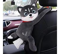 BestAlice Porte-mouchoirs pour Voiture, Boîte à Mouchoirs de Voiture Mignonne, Couvercle de Boîte à Mouchoirs Créatif en Dessin Animé d'Animaux, Porte-mouchoirs Portable et Boîte à Serviettes pour la