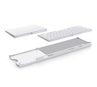 Bestand Support Compatible avec Apple Magic Keyboard (MLA22LL/A, MK2A3LL/A, MK293LL/A, MJ2R2LL/A, MK2D3AM/A) et pavé Tactile Apple Magic : Utilisation pour gauchers/droitiers, sans Fil, Dessus de
