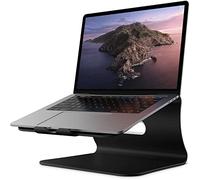 Bestand Support Ordinateur Portable, Support pour MacBook Pro/Air,Dell, HP, Samsung, Lenovo Della 11''-16",(Breveté) (Black)