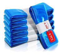 Bestash 6.5M Recharge Poubelle a Couche,6 Pièces Étendu Épaissi Recharge Sac Poubelle Couche Compatible avec Tommee Tippee,Angelcare, LitterLocker, Littycat pour Standard Seaux à Couches