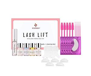 Bestauty 2025 Kit Rehaussement Cils,Kit d’extensions de Cils,Lash Lift Kit,Kit Professionnel Semi-Permanent de Cils à Friser Adapté Pour un Usage en Salon et à La Maison