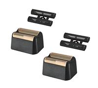 BESTBOMG 2 PCS Pièce De Rechange Lot de Feuilles de Rechange et Cutter en Aluminium de Titane compatible avec Finale professionnel 5 Star Series Rasoir7031-100/7043-100, 8061/8164