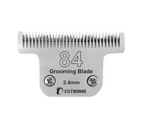 BESTBOMG Lame de rechange pour toilettage de chien compatible avec les tondeuses Andis/Wahl/Oster (T84 2,4 mm)