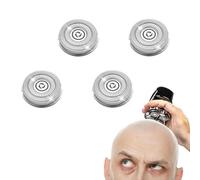 BESTBOMG Pièce De Rechange Têtes de Rasoir Compatible avec Pitbull Sk-ull Silver & Gold Pro Rasierer, Ersatzklinge kompatibel mit Pitbull Platinum Pro Rasierer (4)