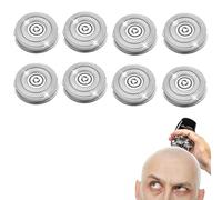 BESTBOMG Pièce De Rechange Têtes de Rasoir Compatible avec Pitbull Sk-ull Silver & Gold Pro Rasierer, Ersatzklinge kompatibel mit Pitbull Platinum Pro Rasierer (8)
