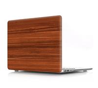 BestCatgift Air 13 Hard Shell Coque with Keyboard Cover pour Macbook Air 13 inch (Models: A1369,A1466) Old Version,Wood Grain - B