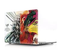 BestCatgift Air 13 Hard Shell Coque with Keyboard Cover pour Newest MacBook Air 13 inch (Models: A1932),Illustration Brain