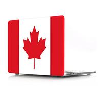BestCatgift Hard Shell Coque with Keyboard Cover pour Macbook 12 inch with Retina Display A1534 (Newest Version 2017/2016/2015),Canada Flag