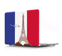 BestCatgift Hard Shell Coque with Keyboard Cover pour Macbook 12 inch with Retina Display A1534 (Newest Version 2017/2016/2015),France Flag