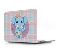 BestCatgift Pro 13 Retina Hard Shell Coque with Keyboard Cover pour MacBook Pro 13 inch with Retina Display No CD-Rom (Models: A1502,A1425),Crown Elephant