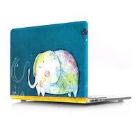 BestCatgift Pro 13 Retina Hard Shell Coque with Keyboard Cover pour MacBook Pro 13 inch with Retina Display No CD-Rom (Models: A1502,A1425),Elephant
