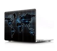 BestCatgift Pro 15 Hard Shell Coque with Keyboard Cover pour Newest Macbook Pro 15 inch with/Without Touch Bar (Model: A1990/A1707),Science Word Map