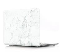 BestCatgift Pro 15 Retina Hard Shell Coque with Keyboard Cover pour MacBook Pro 15 inch with Retina Display No CD-Rom (Model: A1398),White Marble Grain