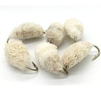 BestCity Lot de 8 grandes mouches à pain pour pêche à la mouche, truite, carpe mulet #42