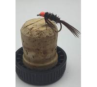 BestCity Pêche à la Mouche Prime Collection Diawl Bach Hot Head X 8 Mouches, Taille 12 Truite Mouches