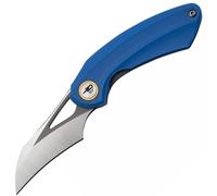 Bestech BIHAI 14C28N Gris DLC stonewash+Satin G10 Bleu BG53D-2