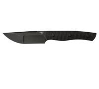 Bestech HEIDIBLACKSMITH#2 S35VN, Meulage creux, Finition pierre noire, Fibre de carbone BFK04B