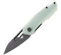 Bestech Knives Toddler Black stonewash 14C28N G10 Jade BG64F