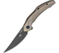 Bestech MARUKKA M390, Black Stonewash, Titane, Bronze BT2002C