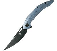 Bestech MARUKKA M390, Noir Stonewash, Titane, Bleu BT2002B