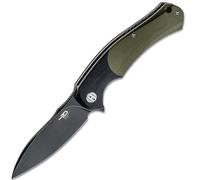 Bestech PENGUIN D2, Black Stonewash, G10 BG32E