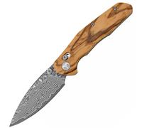 Bestech Ronan Damas Gravé à l'Acide Bois d'Olivier Naturel BMK02M