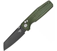 Bestech SLASHER D2, Black stonewashed, Micarta BG43B-2