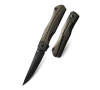 Bestech THYRA M390, Black Stonewash, Titanium+Carbon fiber inlay, Bronze stonewash BT2106C