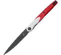 Bestechman LANZA-Noir Stonewash-14C28N-G10-Blanc+ Rouge BMK14G