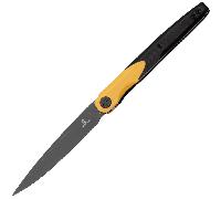 Bestechman LANZA-Noir Stonewash-14C28N-G10-Jaune+ Noir BMK14F