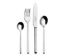 Besteck Picard & wiel Pütz 446200 Portofino Ménagère 24 pièces pour 6 Personnes, gemischte Mat, Acier Inoxydable, Argent