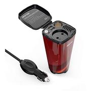 BESTEK Convertisseur de Tension Auto en Forme de Tasse 200 W DC 12 V vers AC 230 V Power Inverter avec 2 Ports USB, Adaptateur Allume-Cigare