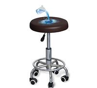 Bestenrose Lot de 4 housses de tabouret rondes imperméables pour tabouret de bar, chaise de bureau, tabouret de salle à manger, tabouret rond