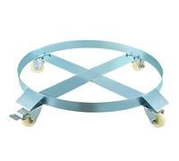 BestEquip Roulette pivotante en acier robuste avec roues pivotantes en caoutchouc dur - Cadre en acier - Anti-basculement